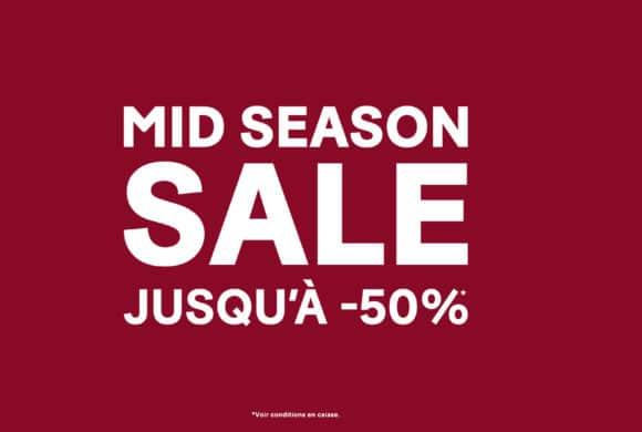 ETAM | Mid Season Sale jusqu’à -50% |